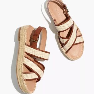Madewell - The Julie Espadrille Sandal - Size 9M